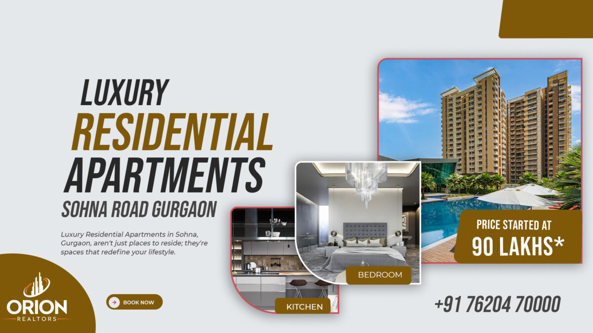 Residential Projects in Gurgaon: Unveiling a World of Modern Living