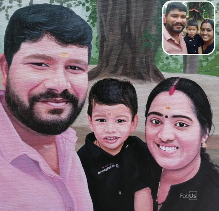 Beyond the Lens: The Journey of Crafting Acrylic Personalized Portraits