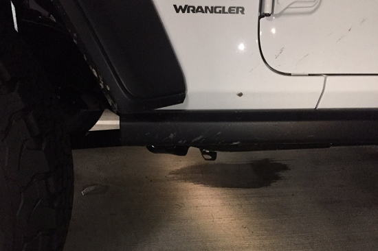 Water Leaks in Wrangler