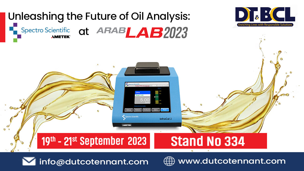 Spectro Scientific’s Cutting-Edge Oil Analytical Solutions to Shine at ArabLab 2023
