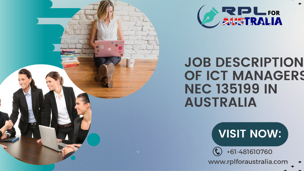 Job Description of ICT Managers NEC 135199 In Australia
