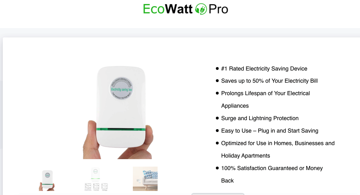 Ecowatt Pro: Revolutionizing Energy Efficiency for Every Household