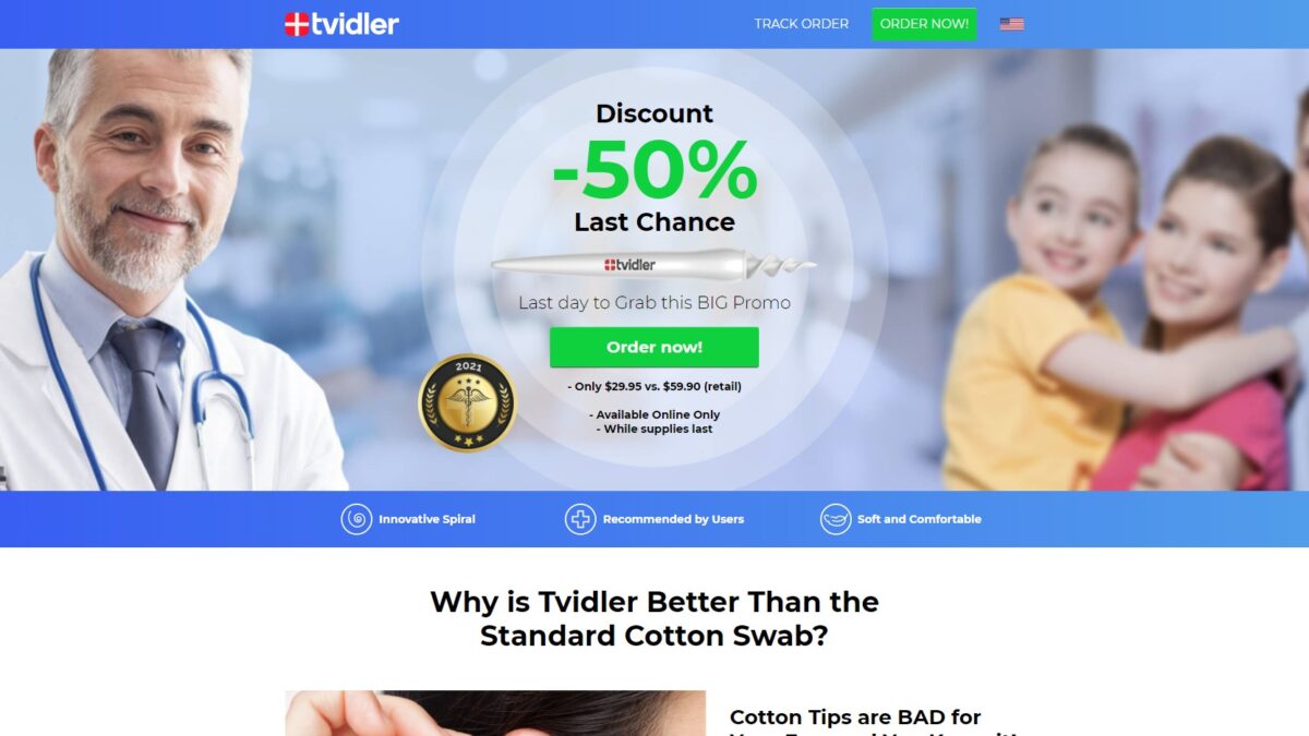 Say Goodbye to Cotton Swabs and Hello to Tvidler PRO, the Future of Earwax Removal