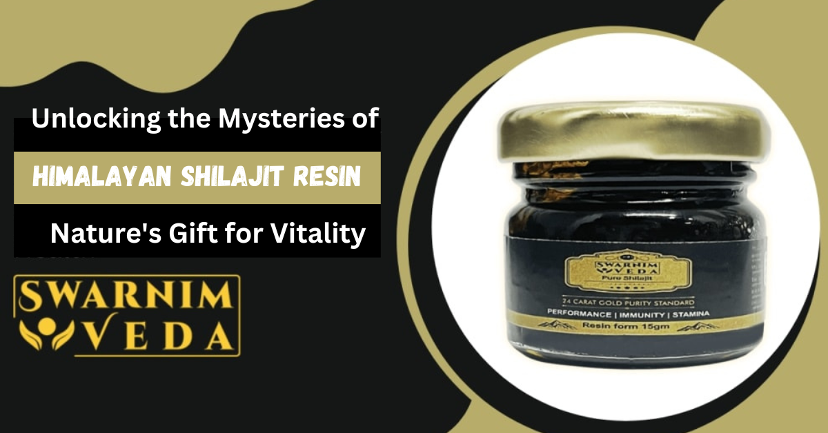 Unlocking the Mysteries of Himalayan Shilajit Resin: Nature’s Gift for Vitality
