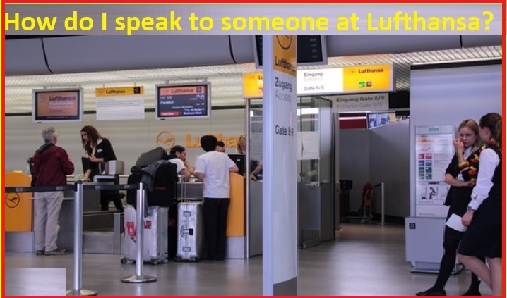 How can I get to talk Lufthansa agent?