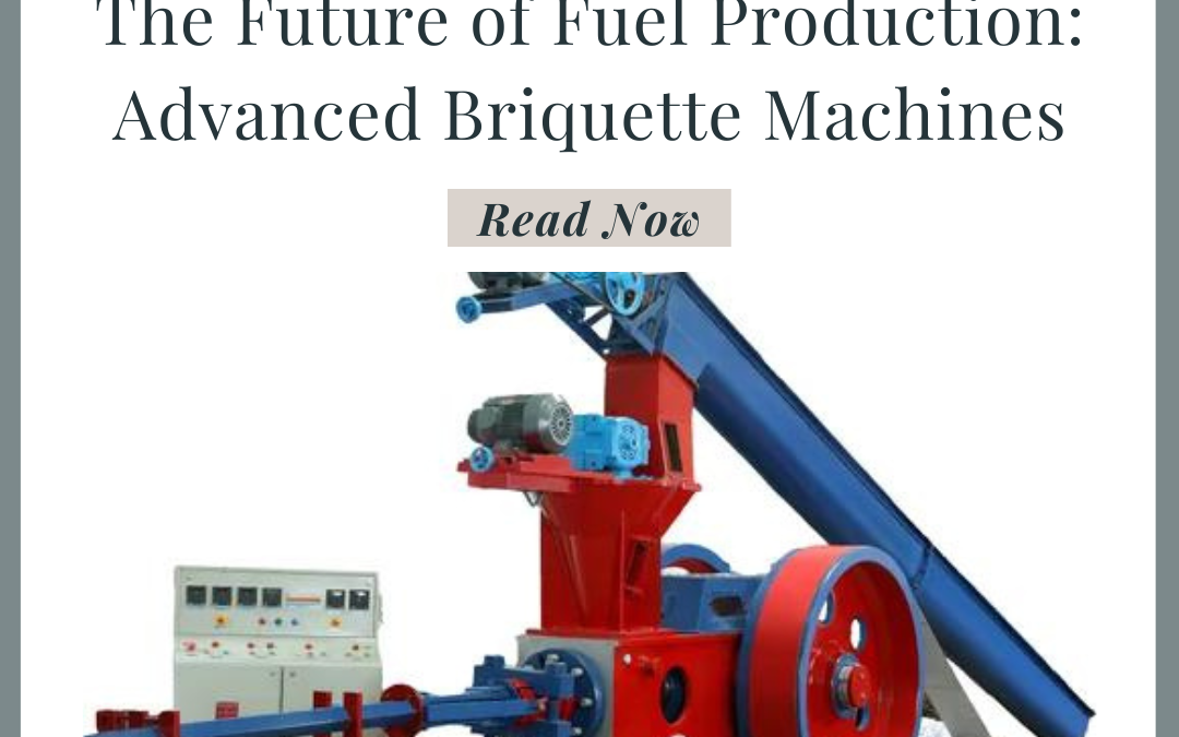 The Future of Fuel Production: Advanced Briquette Machines