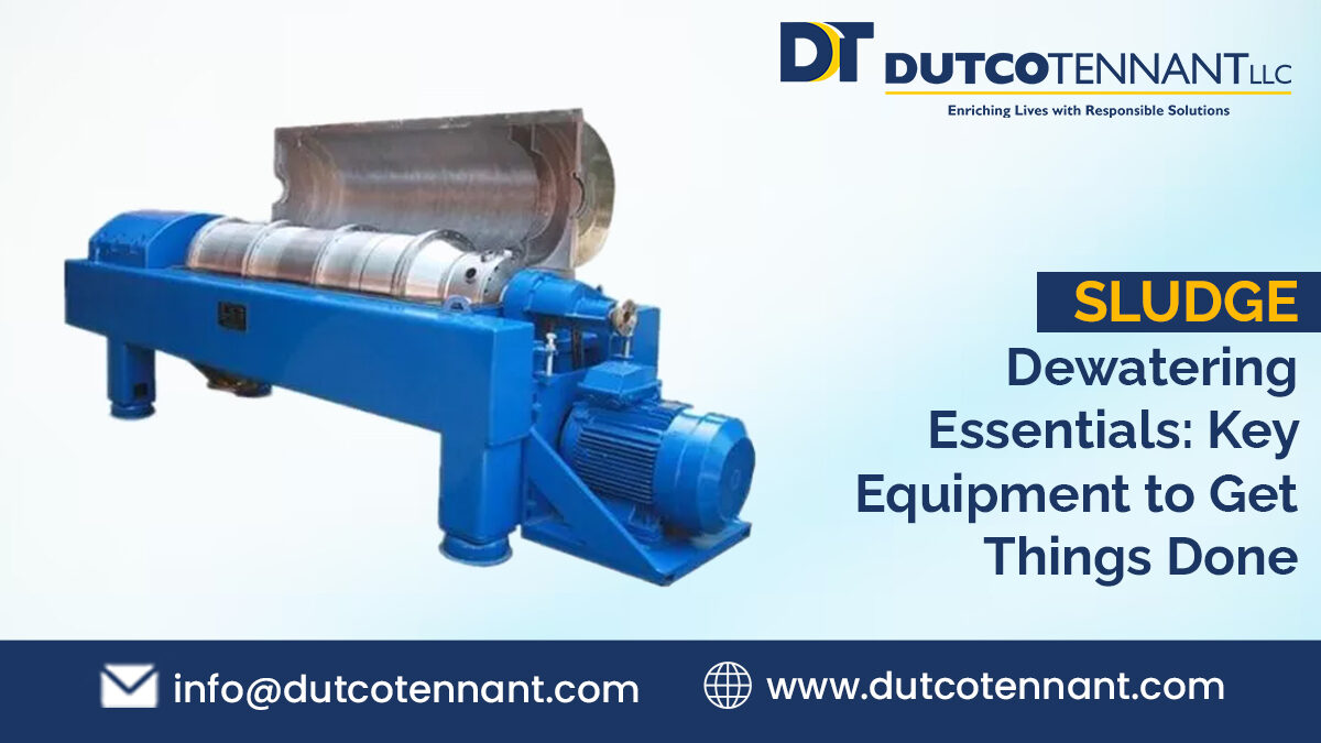 Sludge Dewatering Equipment – A Deep Dive to Know Everything Essential