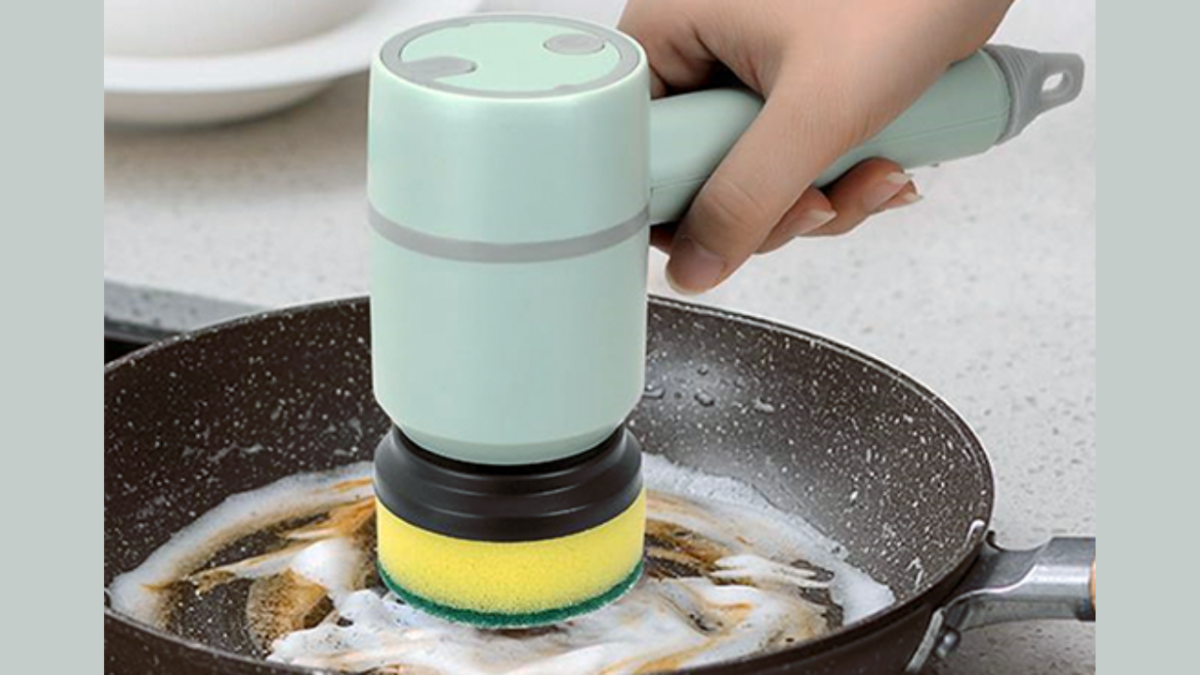ScrubClean Pro: Effortless Dish Cleaning with Power and Precision