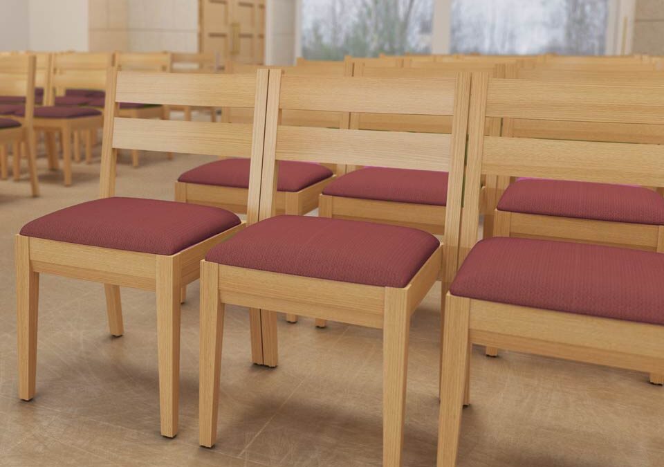 The Essence of Wooden Upholstered Church Chairs in Worship Spaces