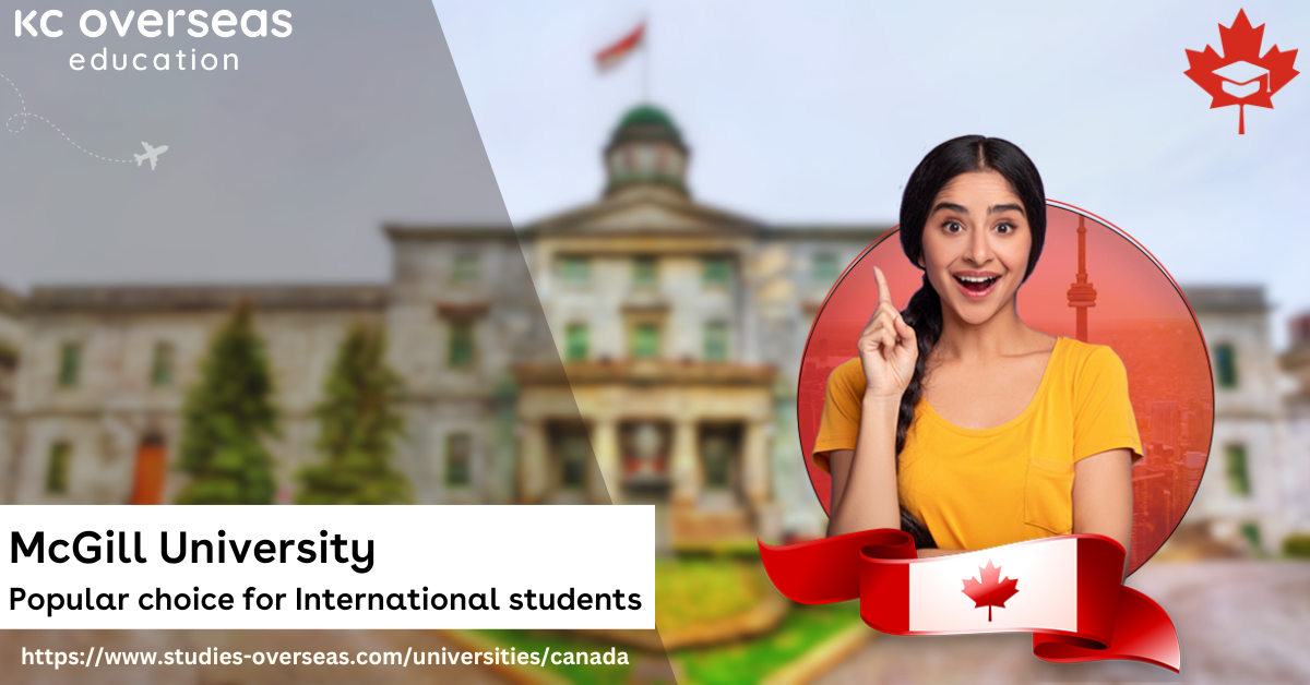Why is McGill University, Canada, a popular choice for International students?