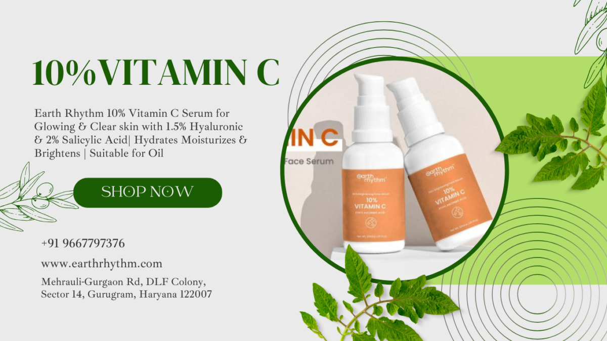 Earth Rhythm Vitamin C Face Serum For Your Skin