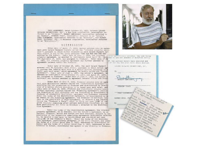 Rare Signed Manuscripts, Books, Photos & Relics Auction is on Jan 10