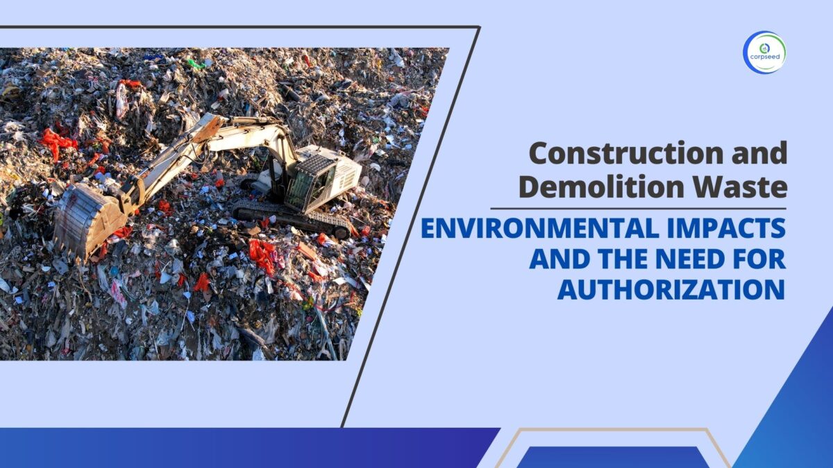 Construction and Demolition Waste: Environmental Impacts for Authorization