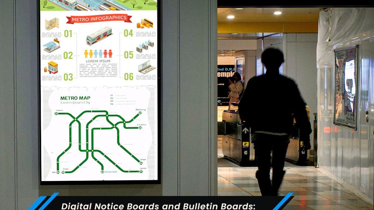 Digital Notice Boards And Bulletin Boards: Transforming Communication