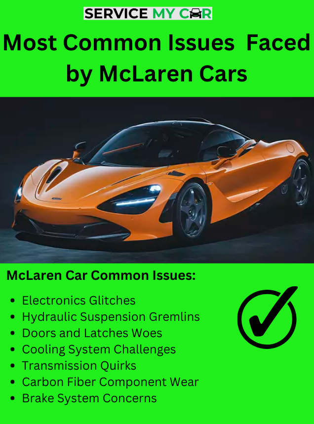 Most Common Issues Faced by McLaren Cars