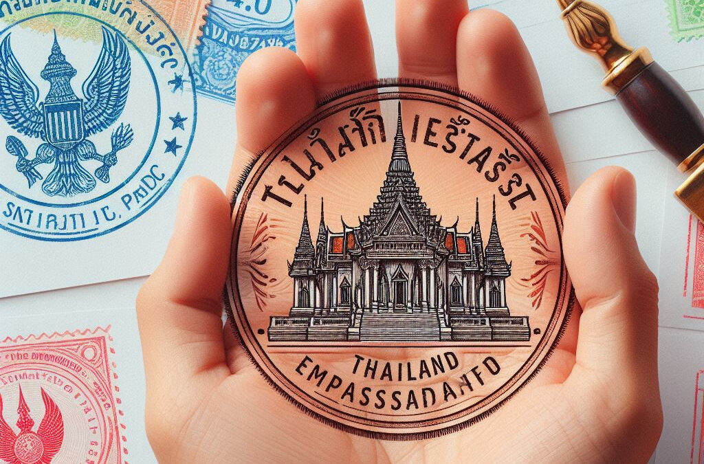 Thailand Legalization Services by the Thai Embassy in Washington DC