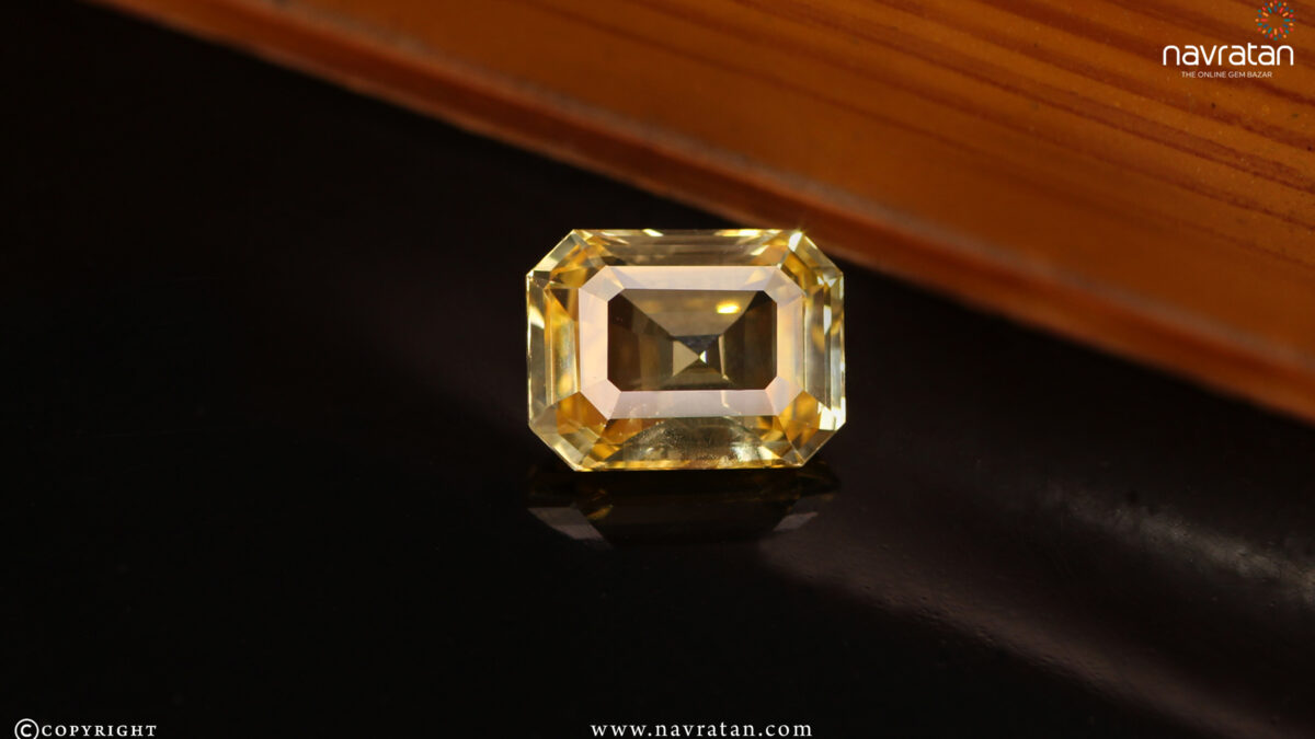 Unveiling the Radiance: The Allure of Original Yellow Sapphire Stone