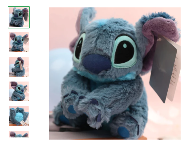 Cute Disney Lilo And Stitch Plush Toy Of 24cm