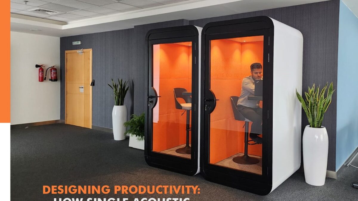Designing Productivity: How Single Acoustic Pods Boost Office Efficiency?