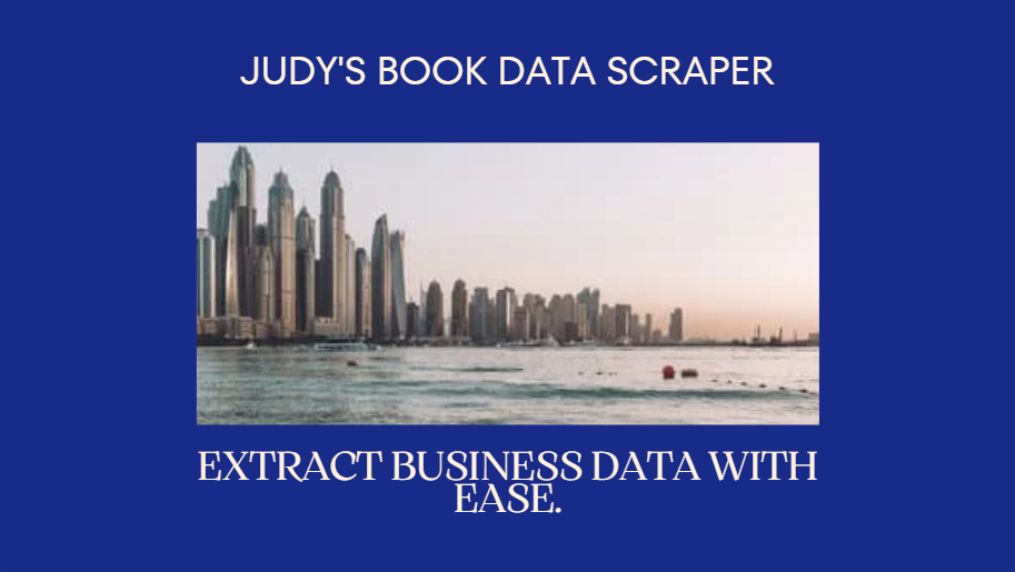 A Valuable Leads Scraper To Extract Data From Judysbook.com