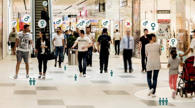 Revolutionizing Shopping Mall Experiences Through Retail Footfall Analytics