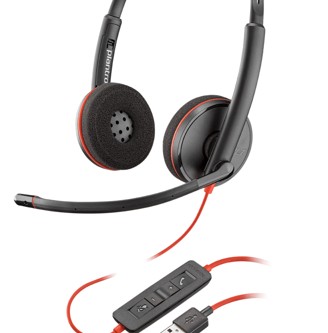 Enhance Collaboration with Poly Blackwire C3320 USB-A Headsets