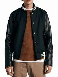 Mastering Casual Cool: A Guide on How to Style Men’s Black Varsity Jackets