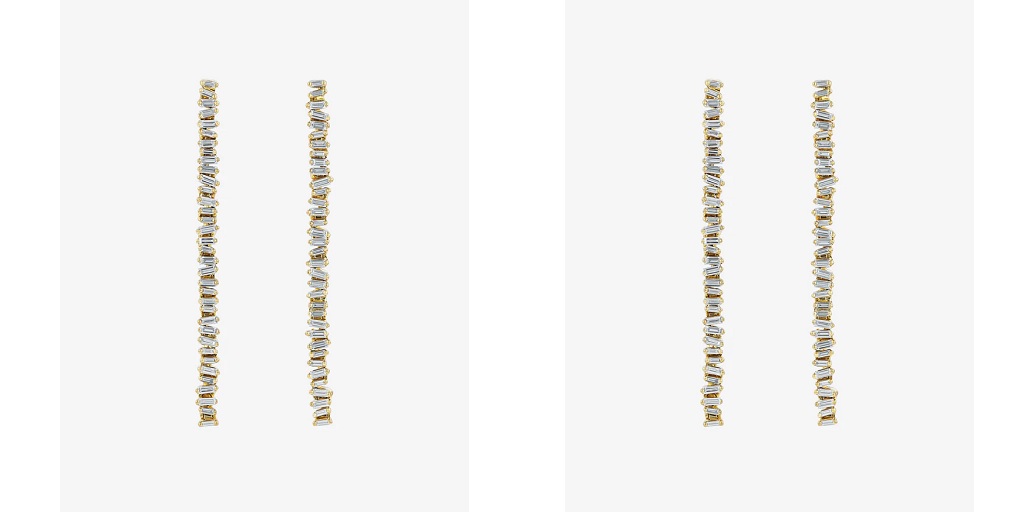 Baguette Diamond Earrings: The Epitome of Elegance and Edge