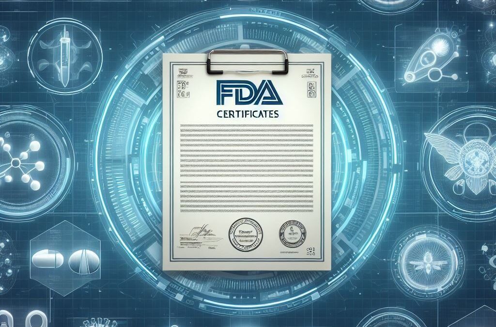 Digital FDA Certificates services for Jordan
