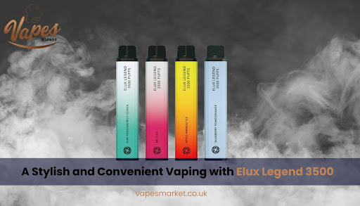 A Stylish and Convenient Vaping with Elux Legend 3500