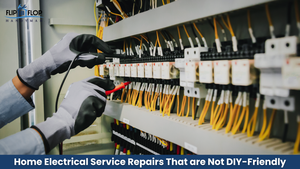 Home Electrical Service Repairs That are Not DIY-Friendly
