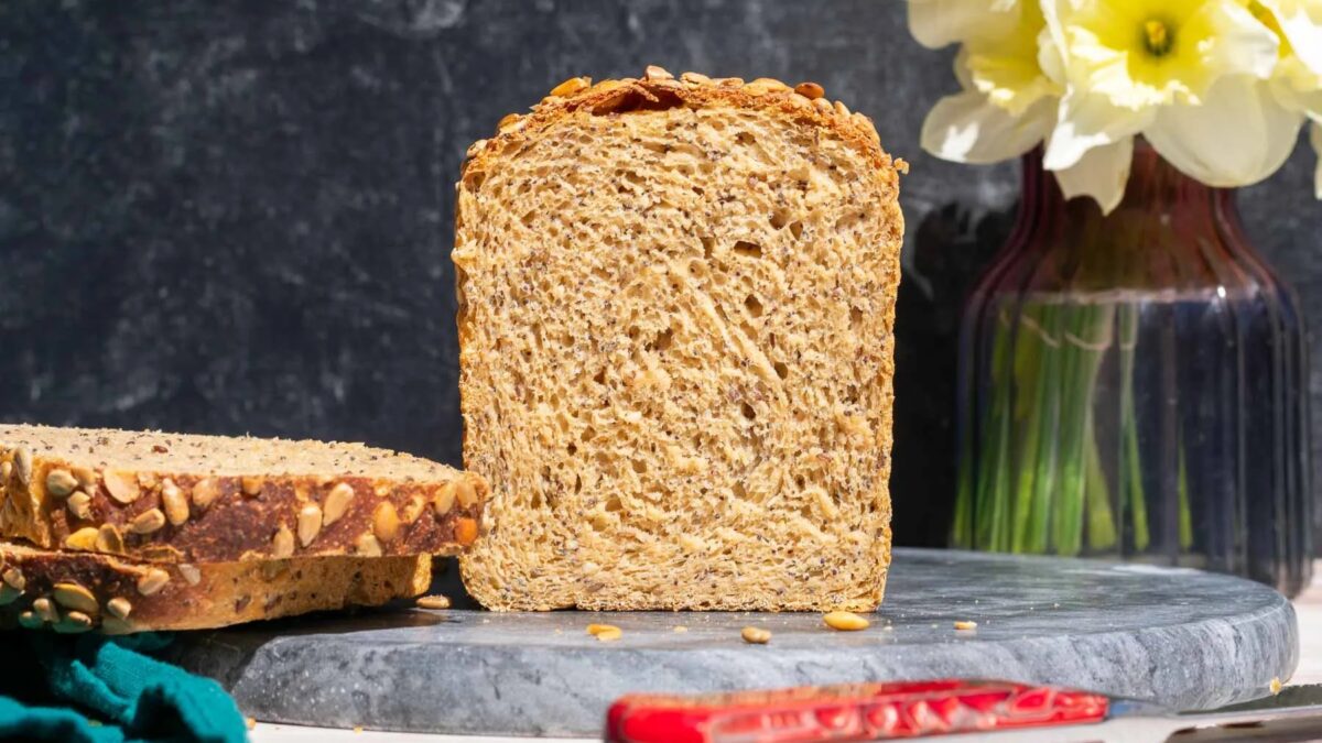 Seeds of Goodness: Wholesome Whole Wheat Seeded Sandwich Loaf Recipe