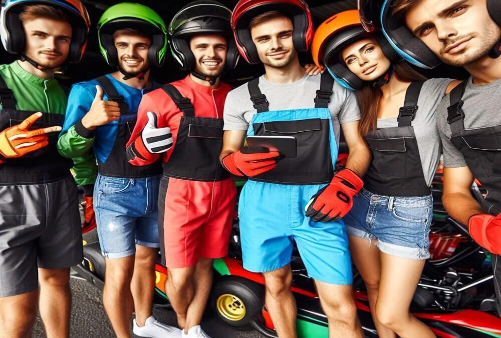 can you wear shorts go-karting?