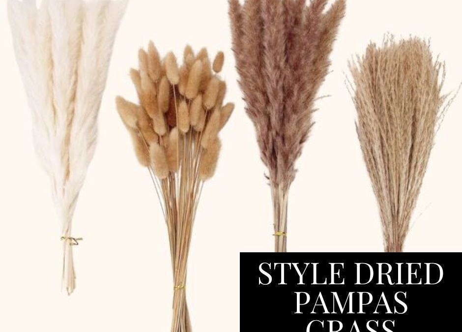 Creative Ways to Style Dried Pampas Grass into Your Home