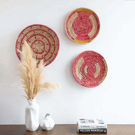 Hand Woven Baskets For Wall