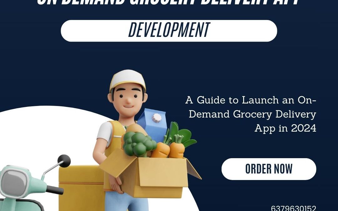A Guide to Launch an On-Demand Grocery Delivery App in 2024