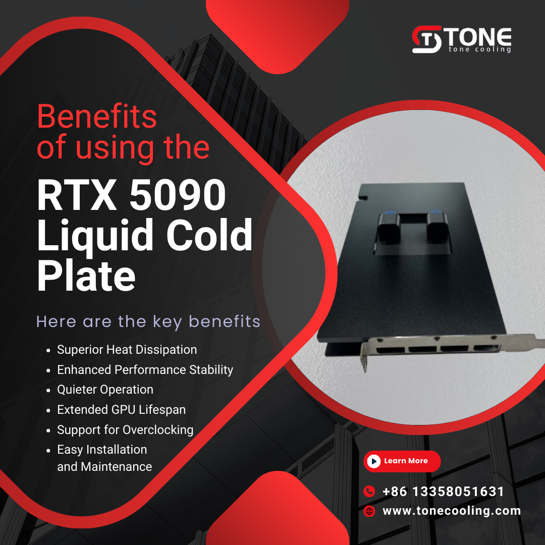 RTX 5090 liquid cold plate