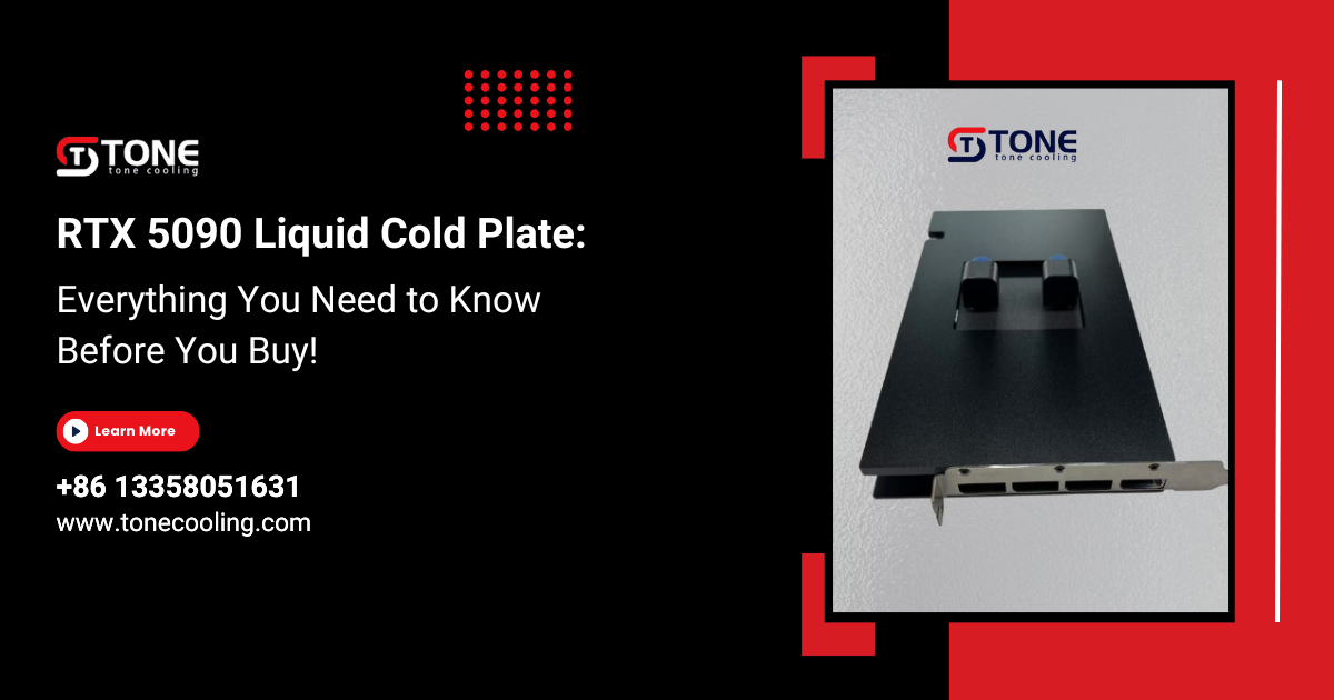 RTX 5090 liquid cold plate