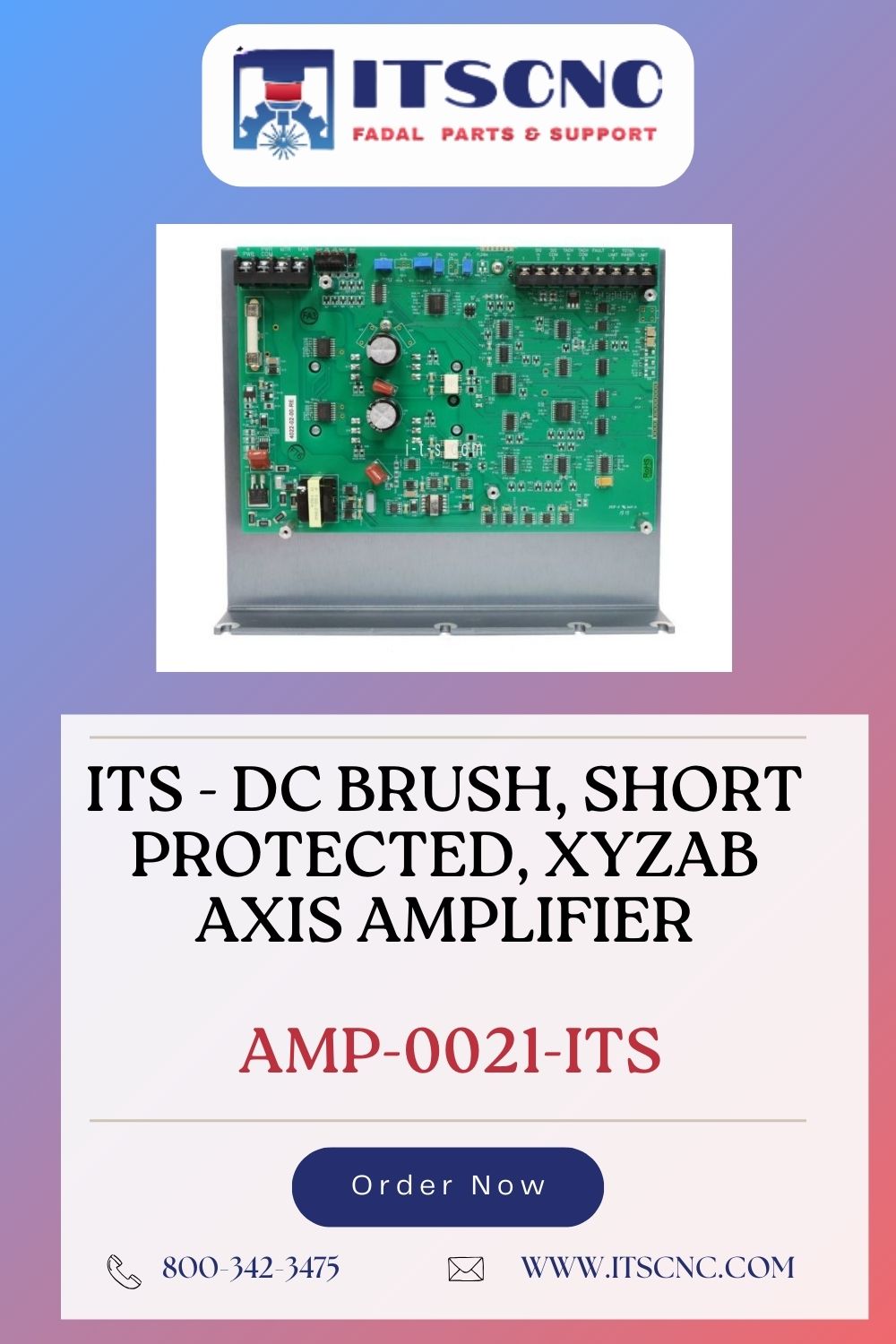 AMP-0021-ITS ITS Fadal DC Brush Amplifier for VMC &amp; Rotary Machines